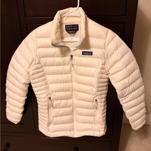 Patagonia Off-White Women's Down Sweater™ Jacket, XS